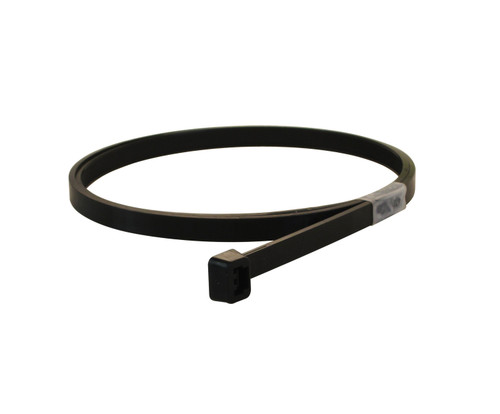 Military Standard MS3367-6-0 Black Nylon 28" Strap, Tiedown, Electrical Components - 50/Pack