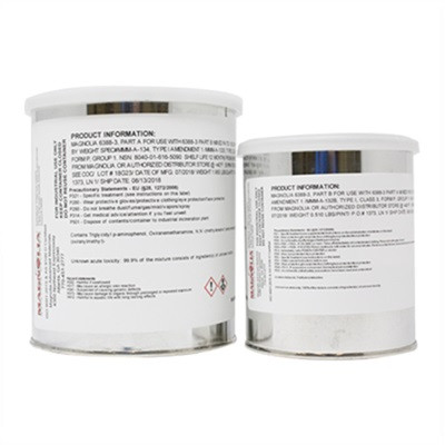 Magnobond® 6363 A/B Two-Part Epoxy Paste Adhesive - Quart Kit - 15/Case