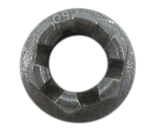 Military Standard MS14145L3 Steel Dry Filmed Nut, Self-Locking, Slotted, Hexagon - 5/Pack