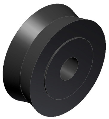 McFarlane Aviation MCS1704-1 FAA-PMA Large Seat Roller - 4/Pack