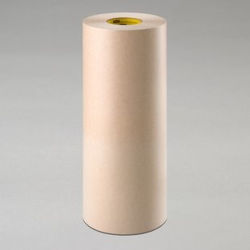 3M™ 021200-05420 Scotch® 346 Tan 16.7 Mil Heavy-Duty Protective Tape - 24" x 60 Yard Roll