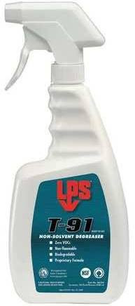 LPS® 06328 T-91 Non-Solvent Degreaser - 28 oz Trigger-Spray Bottle - 12/Case