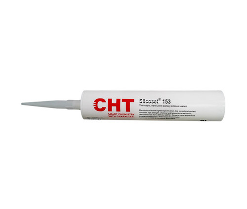CHT Silcoset 153 Clear RTV Adhesive Sealant Paste - 310ml Cartridge
