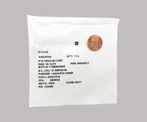 Military Specification M83248/1-003 O-Ring - 4/Pack