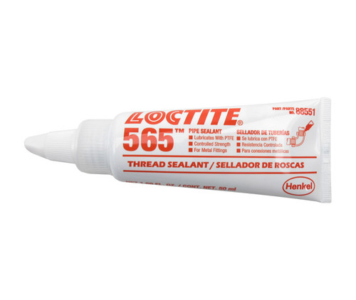 Henkel 56531 LOCTITE® 565™ White Thread Sealant - 50 mL (1.69 oz) Tube