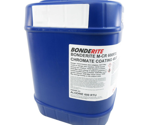 Henkel BONDERITE® M-CR 600RTU™ AERO Aluminum Chromate Conversion Coating - 5 Gallon Closed Head Pail with Bung