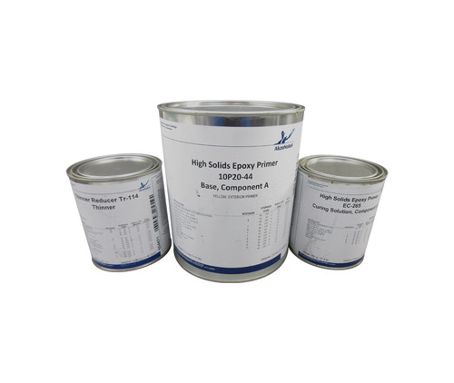 AkzoNobel 10P20-44/EC-265/TR-114 Yellow BMS10-79 Type II & III, Class B, Grade D Spec High-Solids Epoxy Primer - 1.25 Gallon Kit