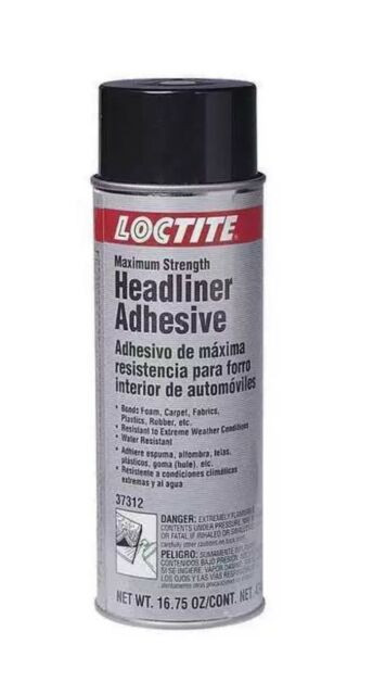 Henkel 37312 LOCTITE® MR 5426™ White Max Strength Headliner Adhesive - 297.6 Gram (16.75 oz) Aerosol Can