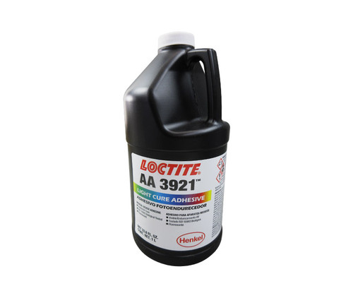 Henkel 36485 LOCTITE® AA 3921™ Light-Cure Acrylic Adhesive - Liter (33.8 oz) Bottle - 4/Case