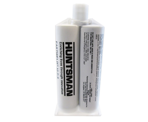 HUNTSMAN® FASTWELD® 10-A/B Gray Rapid Setting Epoxy Adhesive - 50 mL Cartridge