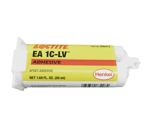 Henkel 83208 LOCTITE® EA 1C-LV™ HYSOL® Light Tan General-Purpose Adhesive - 50 mL (1.69 oz) Dual Cartridge