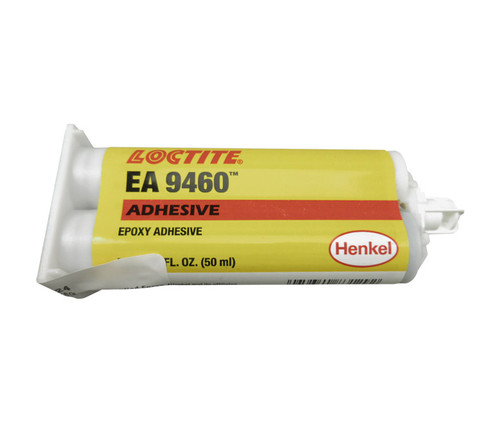 Henkel 83129 LOCTITE® EA 9460™ HYSOL® Gray Modified Epoxy Adhesive - 50 mL (1.69 oz) Twin (Dual) Cartridge
