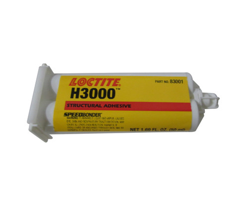 Henkel 83001 LOCTITE® AA H3000™ SPEEDBONDER® General Purpose Structural Adhesive - 50 mL (1.69 oz) Standard Cartridge