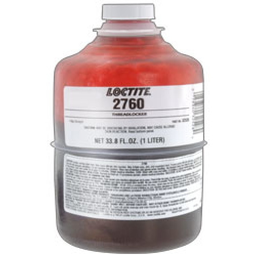 Henkel 32525 LOCTITE® 2760™ Red High-Strength Primerless Threadlocker - 50 mL (1.69 oz) Bottle
