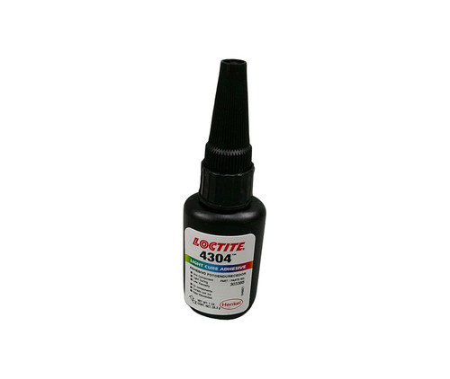 Henkel 32254 LOCTITE® AA 4304™ Light Green Light-Cure Cyanoacrylate Adhesive - 28.3 Gram (1 oz) Bottle