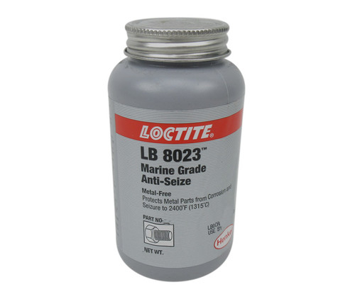 Henkel 34395 LOCTITE® LB 8023™ Marine Grade Anti-Seize - 226.8 Gram (8 oz) Brush Top Bottle
