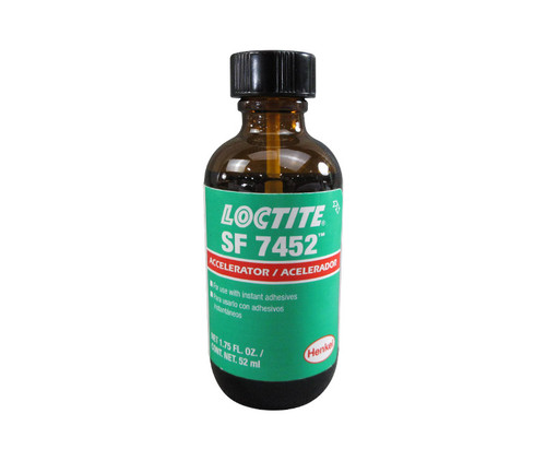Henkel 18490 LOCTITE® SF 7452™ Transparent Cure-Speed Accelerator - 1.75 oz Bottle