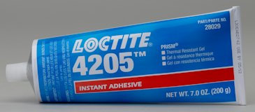 Henkel 28029 LOCTITE® 4205™ PRISM® Instant Adhesive Thermal Resistant Gel - 200 Gram (7 oz) Tube