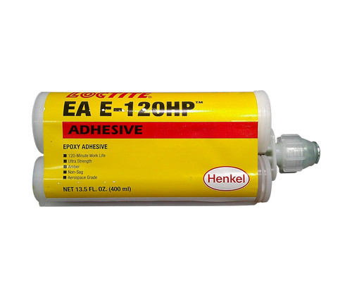 Henkel 29355 LOCTITE® E-120HP™ HYSOL® Epoxy Adhesive, Ultra Strength - 400 mL Dual Cartridge - 6/Pack