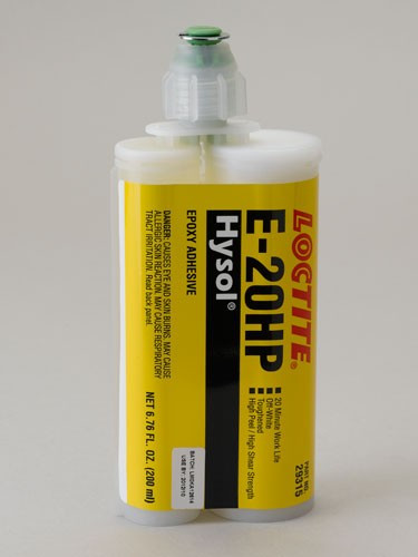 Henkel 29315 LOCTITE® EA E-20HP™ HYSOL® Off-White Industrial Grade Epoxy Adhesive - 200 mL (6.76 oz) Dual Cartridge