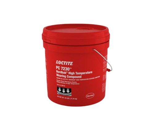 Henkel 99112 LOCTITE® PC 7230 Nordbak® Gray High-Temperature Wearing Compound - 11.3 Kg (25 lb) Kit