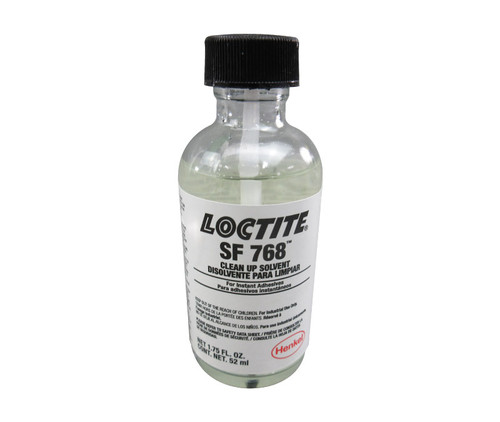 Henkel 76820 LOCTITE® SF 768™ Yellow Cyanoacrylate Adhesive Cleanup Solvent - 59 mL (2 oz) Bottle