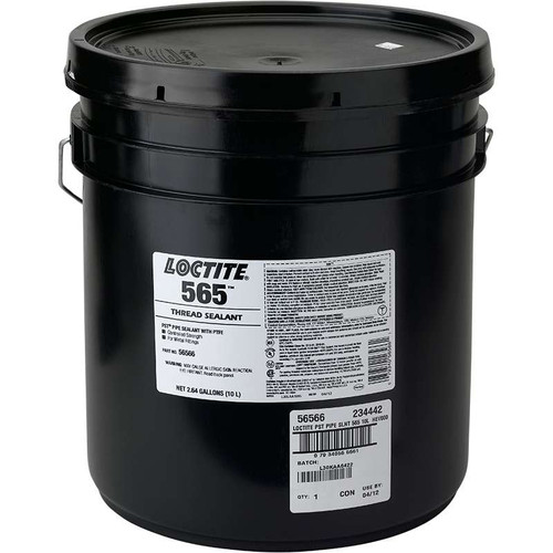 Henkel 56566 LOCTITE® 565™ Off-White Thread Sealant - 10 Liter (2.64 gallon) Pail