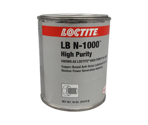 Henkel 51116 LOCTITE® LB N-1000 High Purity Anti-Seize - 454 Gram (1 lb) Bottle