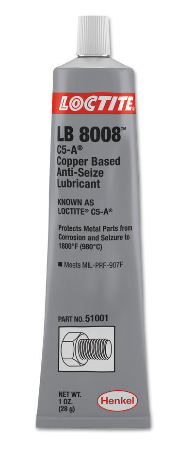 Henkel 51001 LOCTITE LB 8008 C5-A Copper Based Anti-Seize