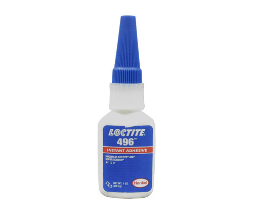 Henkel 49650 LOCTITE® 496™ SUPERBONDER® Instant Adhesive - 28.3 Gram (1 oz) Bottle