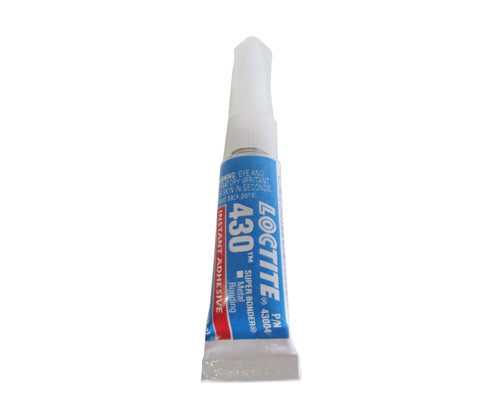 Henkel 43004 LOCTITE® 430™ SUPERBONDER® Transparent Instant Adhesive - 3 Gram (.10 oz) Tube