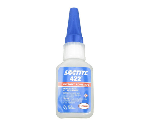Henkel 42250 LOCTITE® 422™ SUPERBONDER® Transparent Instant Adhesive - 28.3 Gram (1 oz) Bottle - 10/Case