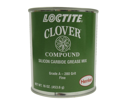 Henkel 39401 LOCTITE® CLOVER® Gray Grade A / 280 Grit Silicon Carbide Valve Grinding Compound - 453.6 Gram (16 oz) Can
