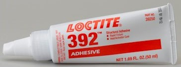 Henkel 39250 LOCTITE® AA 392™ Beige Modified Acrylic Structural Adhesive - 50 mL (1.69 oz) Tube