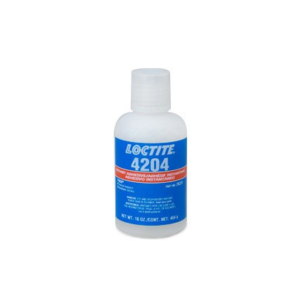 Henkel 26325 LOCTITE® 4204™ PRISM® Transparent General-Purpose Instant Adhesive - 454 Gram (1 lb) Bottle