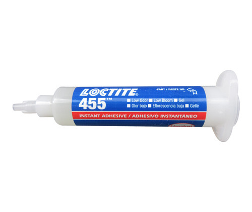 Henkel 22309 LOCTITE® 455™ PRISM® Clear General-Purpose Adhesive Gel - 10 Gram (0.35 oz) Syringe