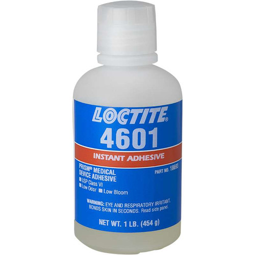 Henkel 18693 LOCTITE® 4601™ PRISM® Transparent Instant Adhesive - 454 Gram (1 lb) Bottle