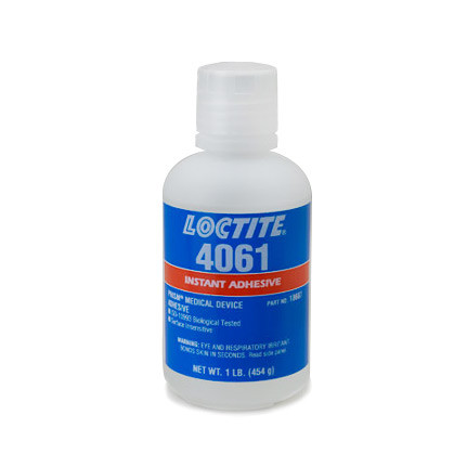 Henkel 18687 LOCTITE® 4061™ PRISM® Transparent Instant Adhesive - 454 Gram (1 lb) Bottle