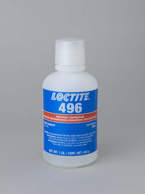 Henkel 49650 LOCTITE® 496™ SUPERBONDER® Instant Adhesive - 454 Gram (1 lb) Bottle