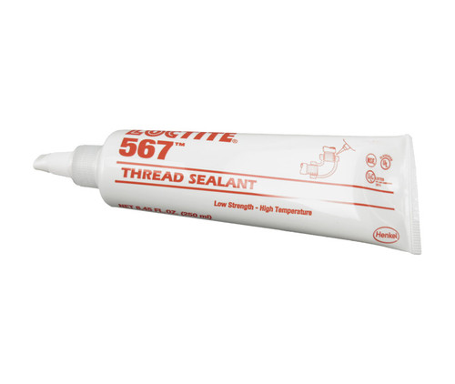 Henkel 56765 LOCTITE® 567™ White High-Temperature PST Thread Sealant - 250 mL Tube
