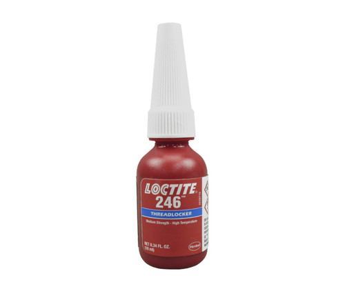 Henkel 29513 LOCTITE® 246™ Blue Medium Strength Threadlocker - 10 mL (0.34 oz) Bottle