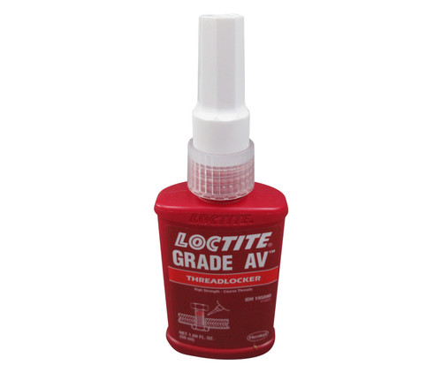 Henkel 08731 LOCTITE® Letter Grade AV (087) High Strength Threadlocker - 50 mL (1.69 oz) Bottle