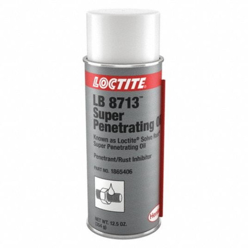 Henkel 81252 LOCTITE® LB 8713™ SOLVO-RUST® Clear Penetrating Oil - 347 Gram (12.25 oz) Aerosol Can