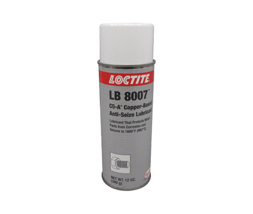 Henkel 51003 LOCTITE® LB 8007™ C5-A® Copper Based Anti-Seize Lubricant - 340 Gram (12 oz) Aerosol Can