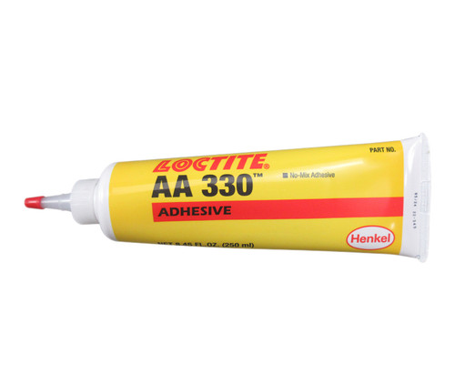 Henkel 33058 LOCTITE® AA 330™ DEPEND® Pale-Yellow General-Purpose Structural Bonder - 250 mL (8.45 oz) Tube