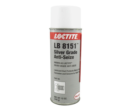 Henkel 76759 LOCTITE® LB 8151™ Silver Grade Anti-Seize Paste - 340 Gram (12 oz) Aerosol Can