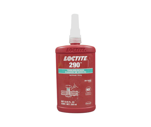 Henkel 29041 LOCTITE® 290™ Green Low Viscosity Wicking Grade Threadlocking Liquid - 250 mL (8.45 oz) Bottle