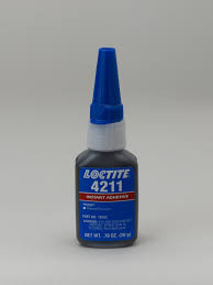 Henkel 19762 LOCTITE® 4211™ PRISM® Black Instant Adhesive - 20 Gram (.70 oz) Bottle