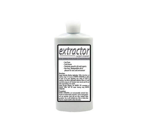 Nuvite® Extractor Low Foam Aircraft Carpet & Upholstery Soil Extraction Cleaner - Quart Bottle - 12/Pack