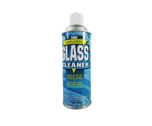 Stoner A166 Clear Anti-Static Glass Cleaner - 13 oz Aerosol Can - 12/Pack